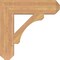 Ekena Millwork Legacy Craftsman Smooth Bracket, Western Red Cedar, 5 1/2"W x 24"D x 24"H BKT06X24X24LEC04SWR - alternate 3